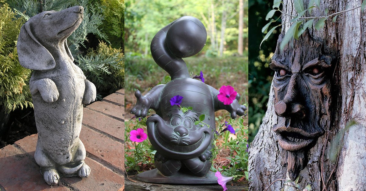 10 esculturas para jardim que impressionam
