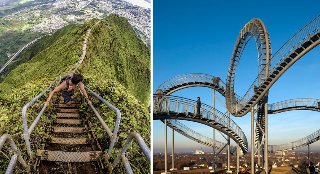 As 8 escadas mais impressionantes do mundo